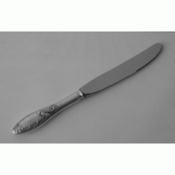 Нож десертный Пламя посеребренный Кольчугино